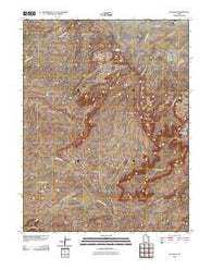 Jug Rock Utah Historical topographic map, 1:24000 scale, 7.5 X 7.5 Minute, Year 2010