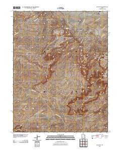 Jug Rock Utah Historical topographic map, 1:24000 scale, 7.5 X 7.5 Minute, Year 2010