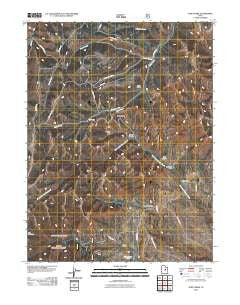 Jump Creek Utah Historical topographic map, 1:24000 scale, 7.5 X 7.5 Minute, Year 2011