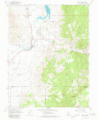 Junction Utah Historical topographic map, 1:24000 scale, 7.5 X 7.5 Minute, Year 1966
