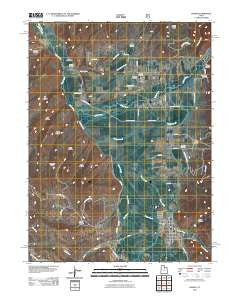 Kamas Utah Historical topographic map, 1:24000 scale, 7.5 X 7.5 Minute, Year 2011
