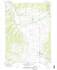 Kamas Utah Historical topographic map, 1:24000 scale, 7.5 X 7.5 Minute, Year 1967