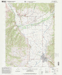 Kamas Utah Historical topographic map, 1:24000 scale, 7.5 X 7.5 Minute, Year 1998
