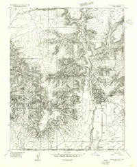 Kanab SE Utah Historical topographic map, 1:24000 scale, 7.5 X 7.5 Minute, Year 1954