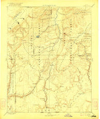 Kanab Utah Historical topographic map, 1:250000 scale, 1 X 1 Degree, Year 1886