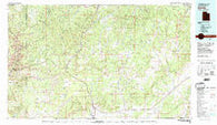 Kanab Utah Historical topographic map, 1:100000 scale, 30 X 60 Minute, Year 1980
