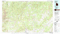Kanab Utah Historical topographic map, 1:100000 scale, 30 X 60 Minute, Year 1980