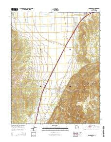 Kanarraville Utah Current topographic map, 1:24000 scale, 7.5 X 7.5 Minute, Year 2014