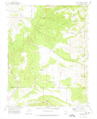 Kane Canyon Utah Historical topographic map, 1:24000 scale, 7.5 X 7.5 Minute, Year 1971