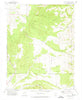 Kane Canyon Utah Historical topographic map, 1:24000 scale, 7.5 X 7.5 Minute, Year 1971