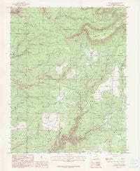 Kane Gulch Utah Historical topographic map, 1:24000 scale, 7.5 X 7.5 Minute, Year 1985