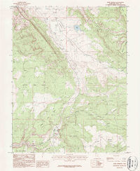 Kane Springs Utah Historical topographic map, 1:24000 scale, 7.5 X 7.5 Minute, Year 1987
