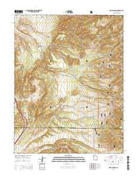 Kane Canyon Utah Current topographic map, 1:24000 scale, 7.5 X 7.5 Minute, Year 2014