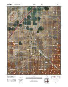 Kanosh Utah Historical topographic map, 1:24000 scale, 7.5 X 7.5 Minute, Year 2011
