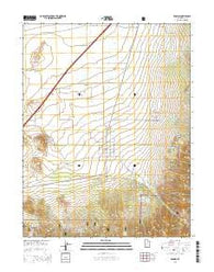 Kanosh Utah Current topographic map, 1:24000 scale, 7.5 X 7.5 Minute, Year 2014