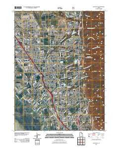 Kaysville Utah Historical topographic map, 1:24000 scale, 7.5 X 7.5 Minute, Year 2011