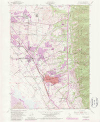 Kaysville Utah Historical topographic map, 1:24000 scale, 7.5 X 7.5 Minute, Year 1955