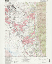 Kaysville Utah Historical topographic map, 1:24000 scale, 7.5 X 7.5 Minute, Year 1992