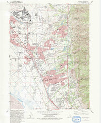 Kaysville Utah Historical topographic map, 1:24000 scale, 7.5 X 7.5 Minute, Year 1992