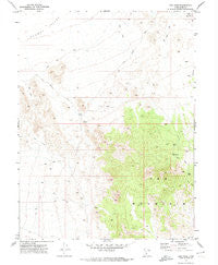 Keg Mtn Pass Utah Historical topographic map, 1:24000 scale, 7.5 X 7.5 Minute, Year 1971
