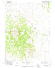 Keg Mtn Ranch Utah Historical topographic map, 1:24000 scale, 7.5 X 7.5 Minute, Year 1971