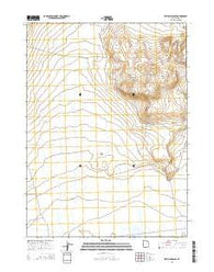 Kelton Pass SE Utah Current topographic map, 1:24000 scale, 7.5 X 7.5 Minute, Year 2014