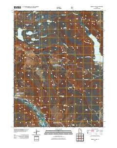 Kidney Lake Utah Historical topographic map, 1:24000 scale, 7.5 X 7.5 Minute, Year 2011