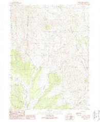 Kimbell Creek Utah Historical topographic map, 1:24000 scale, 7.5 X 7.5 Minute, Year 1990