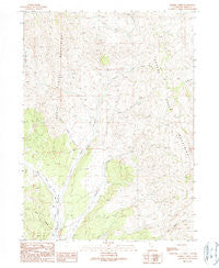 Kimbell Creek Utah Historical topographic map, 1:24000 scale, 7.5 X 7.5 Minute, Year 1990