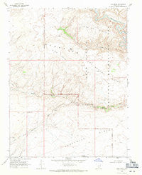 King Mesa Utah Historical topographic map, 1:24000 scale, 7.5 X 7.5 Minute, Year 1968