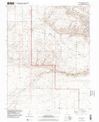 King Mesa Utah Historical topographic map, 1:24000 scale, 7.5 X 7.5 Minute, Year 1997