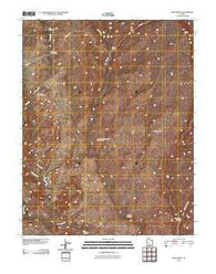 King Bench Utah Historical topographic map, 1:24000 scale, 7.5 X 7.5 Minute, Year 2011