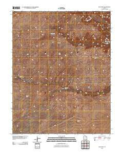 King Mesa Utah Historical topographic map, 1:24000 scale, 7.5 X 7.5 Minute, Year 2011