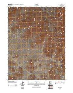King Top Utah Historical topographic map, 1:24000 scale, 7.5 X 7.5 Minute, Year 2010