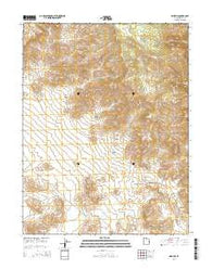 King Top Utah Current topographic map, 1:24000 scale, 7.5 X 7.5 Minute, Year 2014