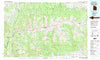 Kings Peak Utah Historical topographic map, 1:100000 scale, 30 X 60 Minute, Year 1982