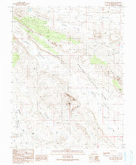Klondike Bluffs Utah Historical topographic map, 1:24000 scale, 7.5 X 7.5 Minute, Year 1991