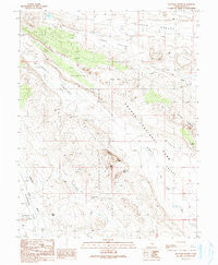 Klondike Bluffs Utah Historical topographic map, 1:24000 scale, 7.5 X 7.5 Minute, Year 1991