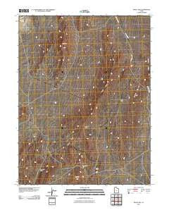 Knoll Hill Utah Historical topographic map, 1:24000 scale, 7.5 X 7.5 Minute, Year 2011