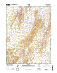 Knoll Hill Utah Current topographic map, 1:24000 scale, 7.5 X 7.5 Minute, Year 2014