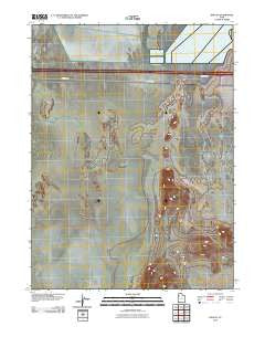 Knolls Utah Historical topographic map, 1:24000 scale, 7.5 X 7.5 Minute, Year 2010