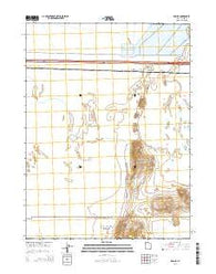 Knolls Utah Current topographic map, 1:24000 scale, 7.5 X 7.5 Minute, Year 2014