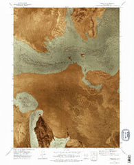 Knolls SE Utah Historical topographic map, 1:24000 scale, 7.5 X 7.5 Minute, Year 1973