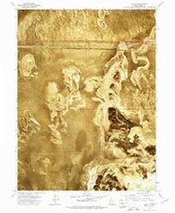 Knolls Utah Historical topographic map, 1:24000 scale, 7.5 X 7.5 Minute, Year 1973
