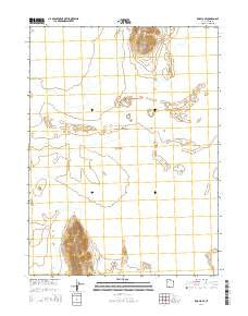 Knolls SE Utah Current topographic map, 1:24000 scale, 7.5 X 7.5 Minute, Year 2014