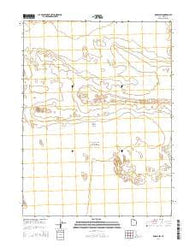 Knolls SW Utah Current topographic map, 1:24000 scale, 7.5 X 7.5 Minute, Year 2014