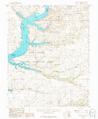 Knowles Canyon Utah Historical topographic map, 1:24000 scale, 7.5 X 7.5 Minute, Year 1987