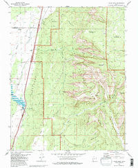 Kolob Arch Utah Historical topographic map, 1:24000 scale, 7.5 X 7.5 Minute, Year 1980