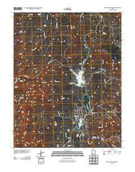Kolob Reservoir Utah Historical topographic map, 1:24000 scale, 7.5 X 7.5 Minute, Year 2011