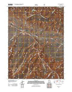 Kyune Utah Historical topographic map, 1:24000 scale, 7.5 X 7.5 Minute, Year 2011